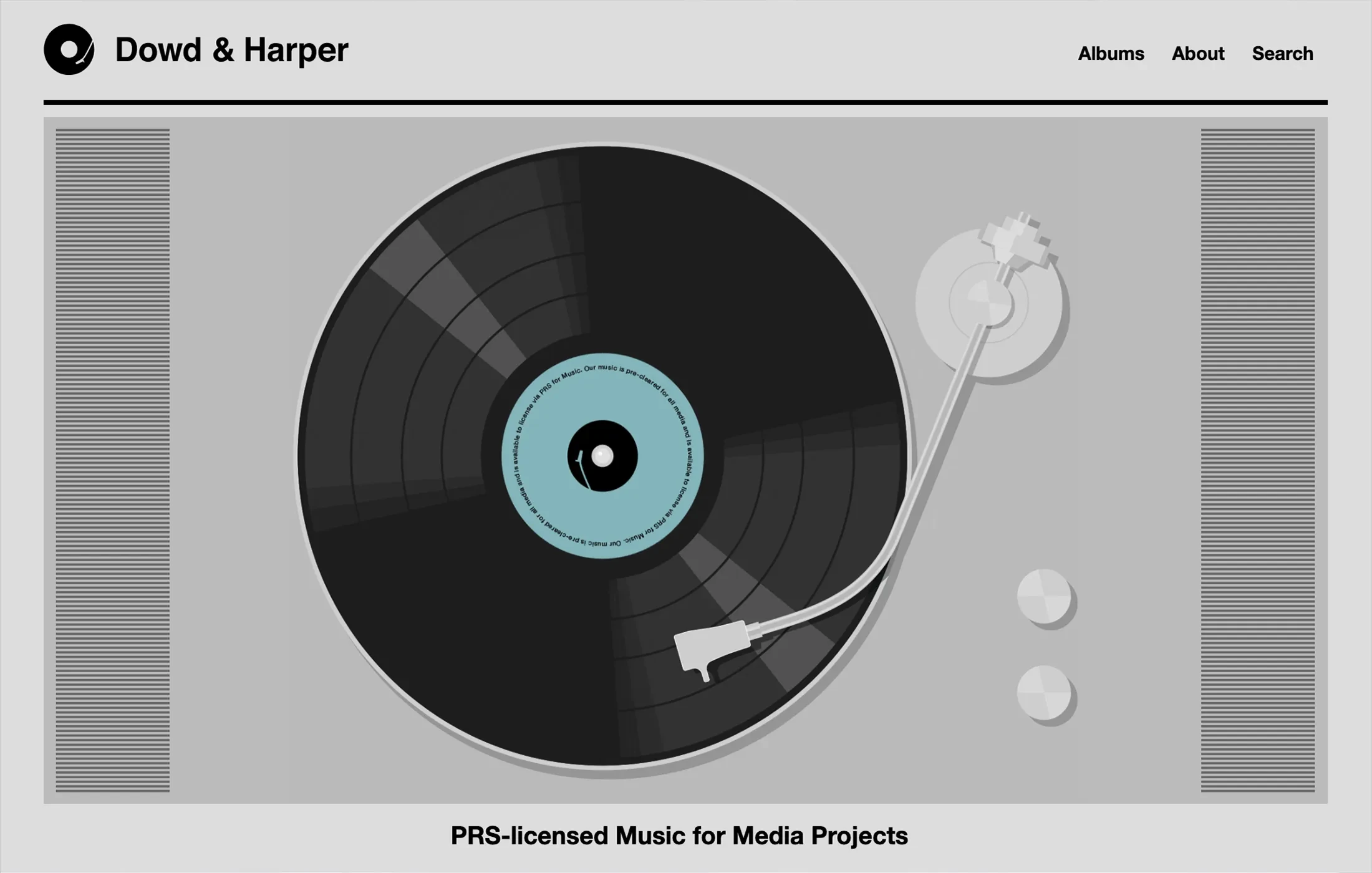 Dowd & Harper website design – homepage