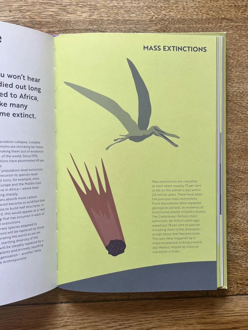 Navigating Biodiversity – Mass Extinctions – editorial illustration by Robert Fiszer