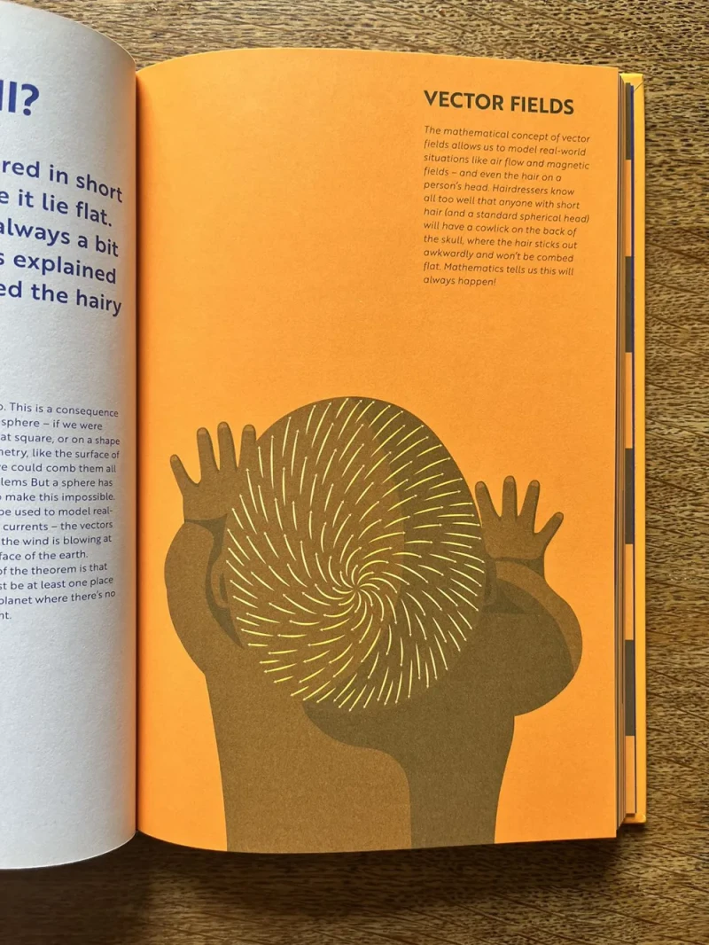 Short Cuts: Maths – Vectro Fields – editorial illustration by Robert Fiszer